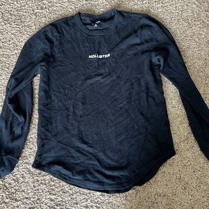 Men’s black Hollister, long sleeve